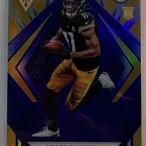 2020 Phoenix Chase Claypool #126 PURPLE #19/35 Rare Rookie WR SP RC Steelers WOW